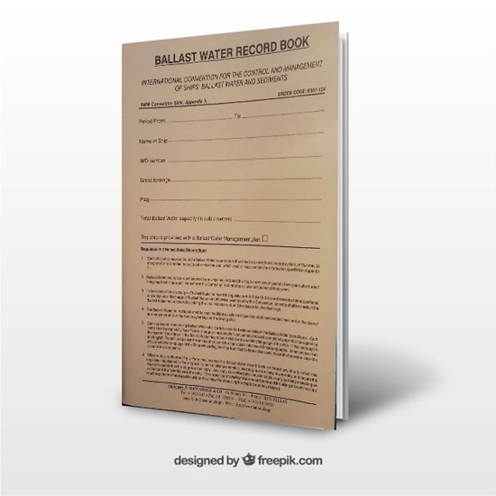 Picture of BALLAST WATER RECORD BOOK