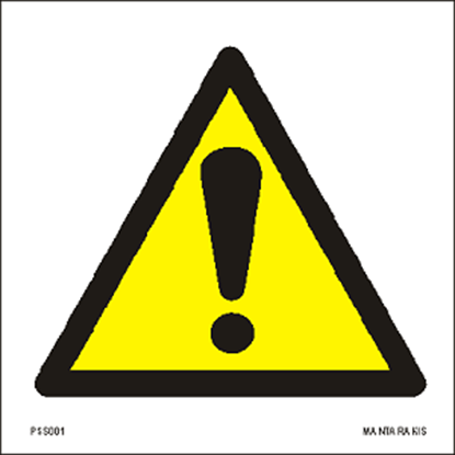 Picture of General warning sign 15 x 15