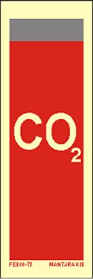 Picture of Text CO2 15 x 5