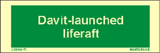 Εικόνα από Text Davit-Launched Liferaft 5 x 15