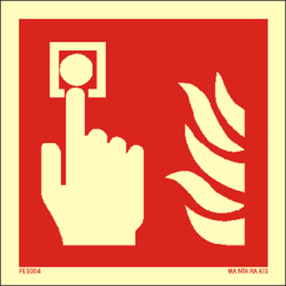 Picture of Fire alarm call point 15 x 15