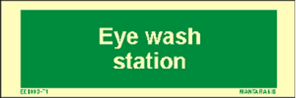 Εικόνα της Text Eye Wash Station 5 x 15