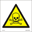 Снимка на Warning Toxic material 15 x 15