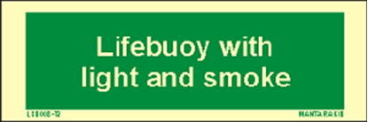 Εικόνα της Text Lifebuoy with Light & Smoke 5 x 15