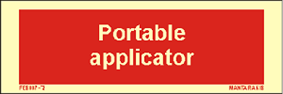 Picture of Text Portable Applicator 5 x 15