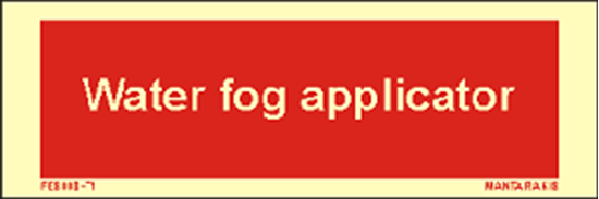 Снимка на Text Water fog Applicator 5 x 15