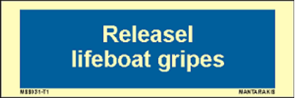 Снимка на Text release lifeboat gripes 5 x 15