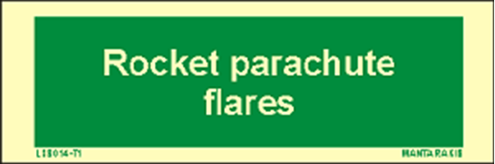 Picture of Text Rocket Parachute Flares 5 x 15